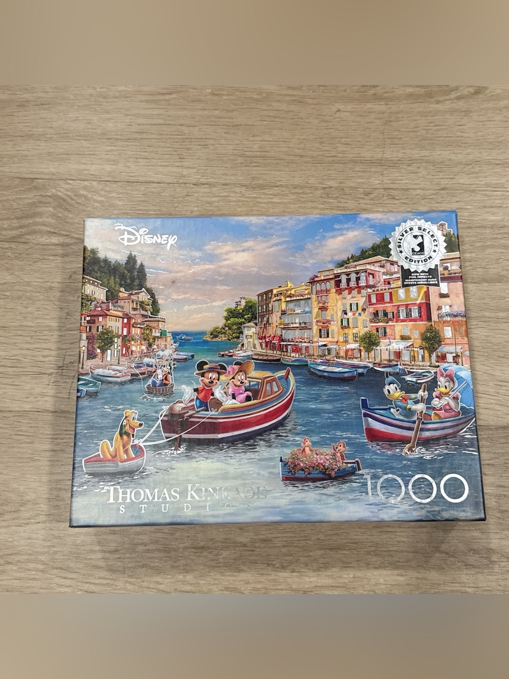 Disney Thomas kinkade Mickey and Minnie in Italy 1000 puzzle